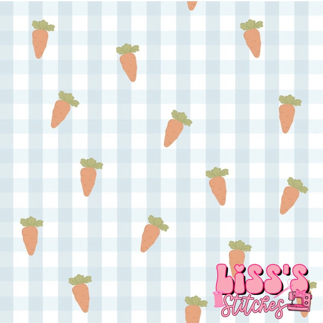 Gingham carrots