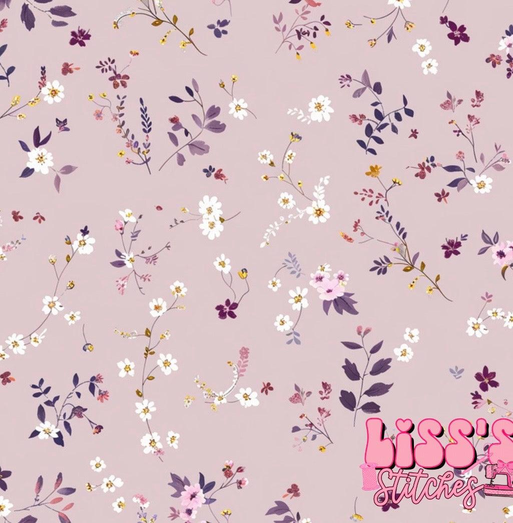 Purple floral