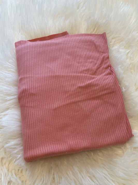 Mauve ribbed