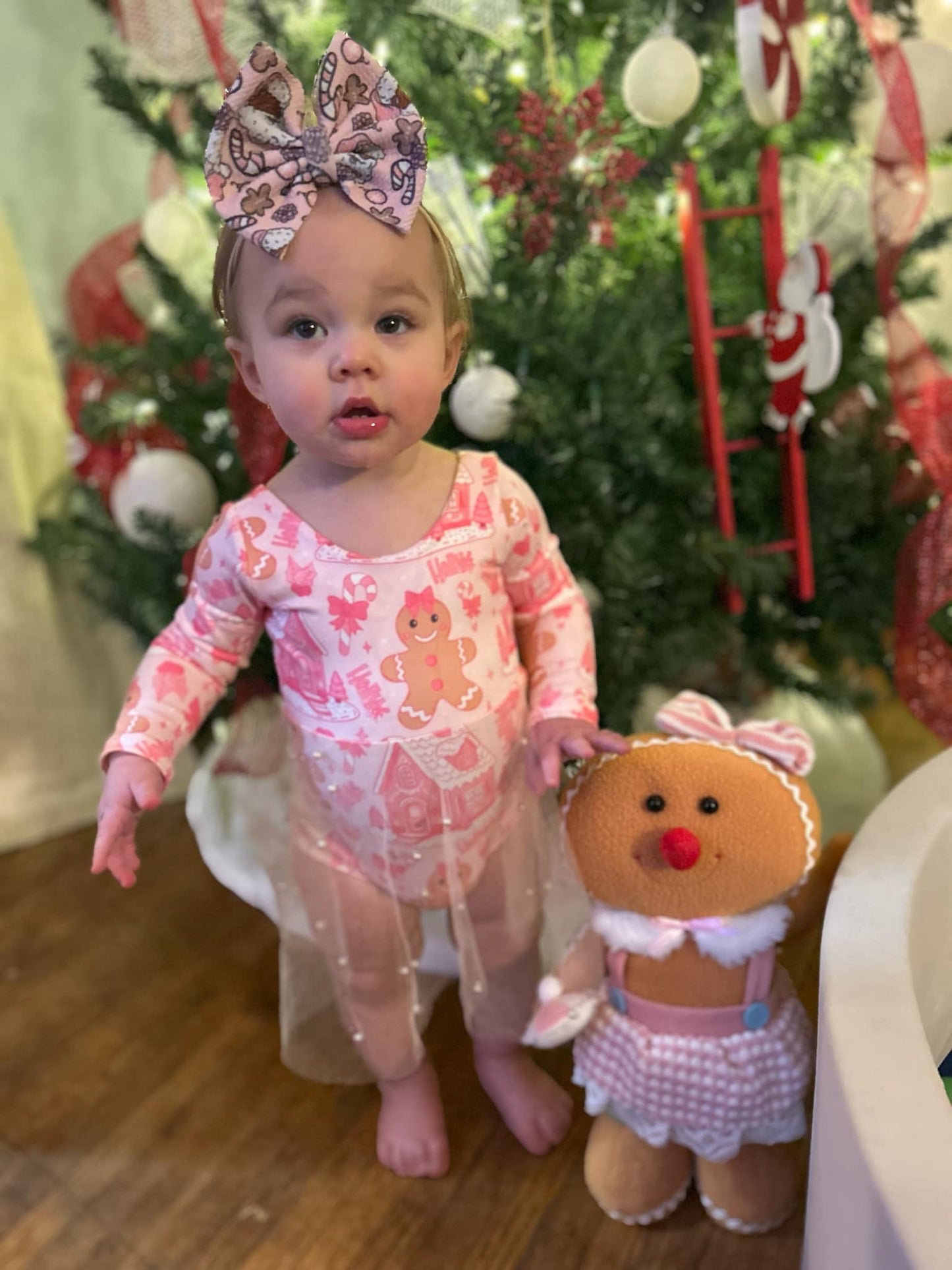 Brielle skirted bodysuit long sleeve