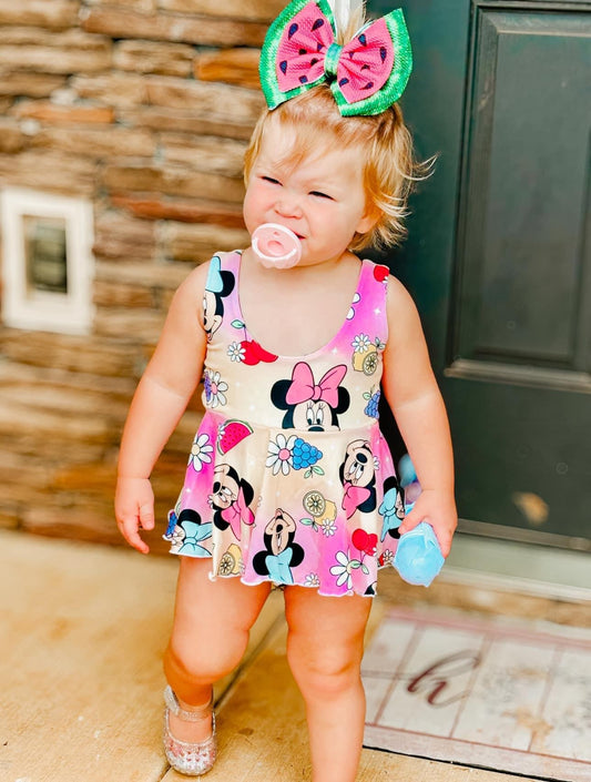 Brielle skirted bodysuit regular tank