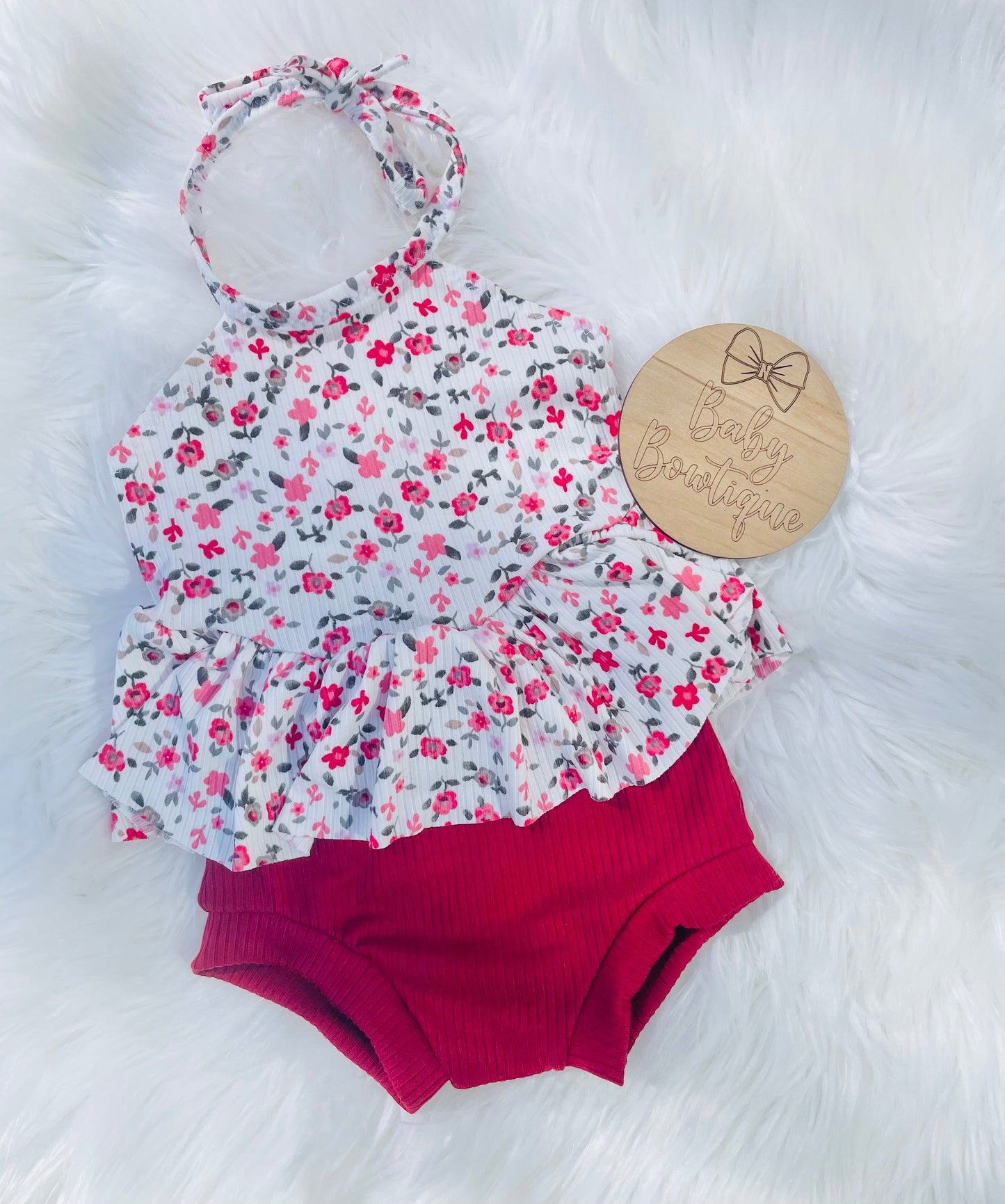 Flowy halter top