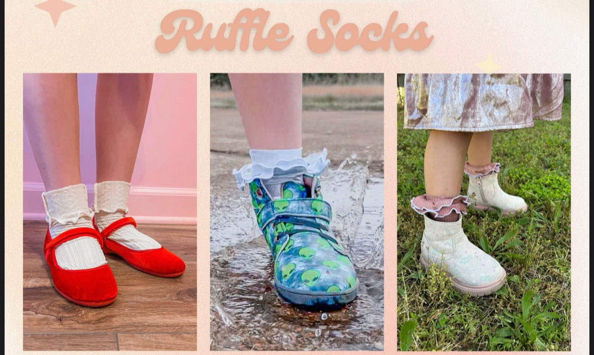 Ruffle socks