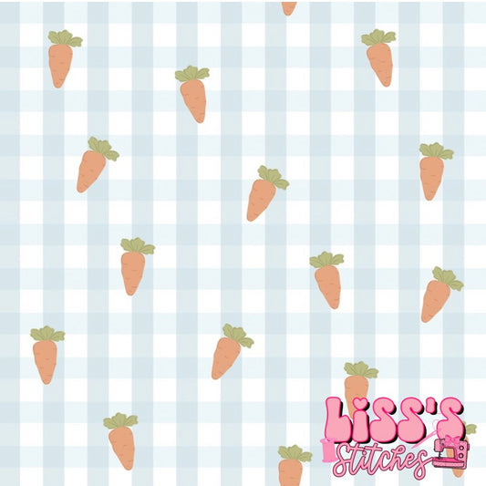 Gingham carrots