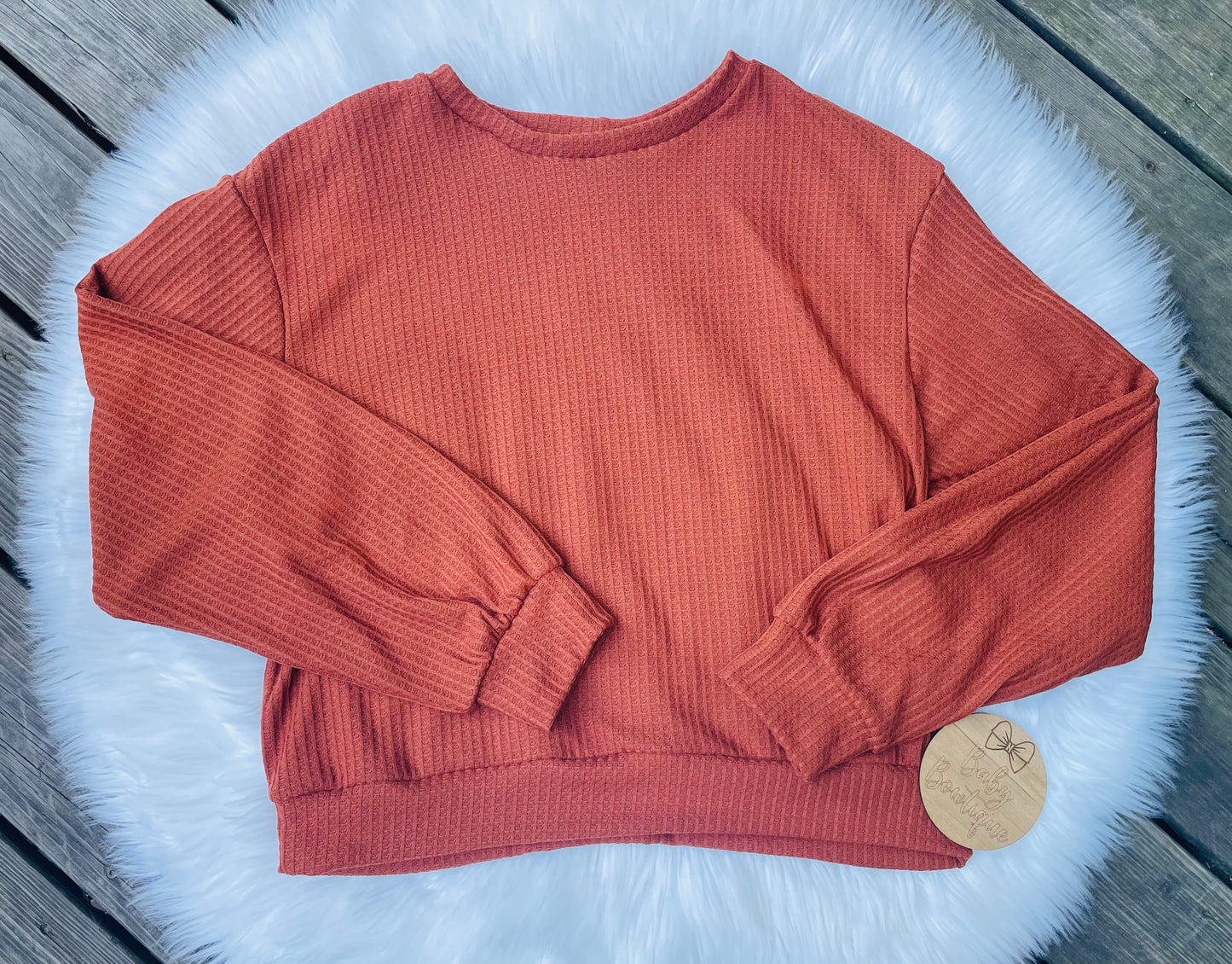 Women’s midi cropped crew