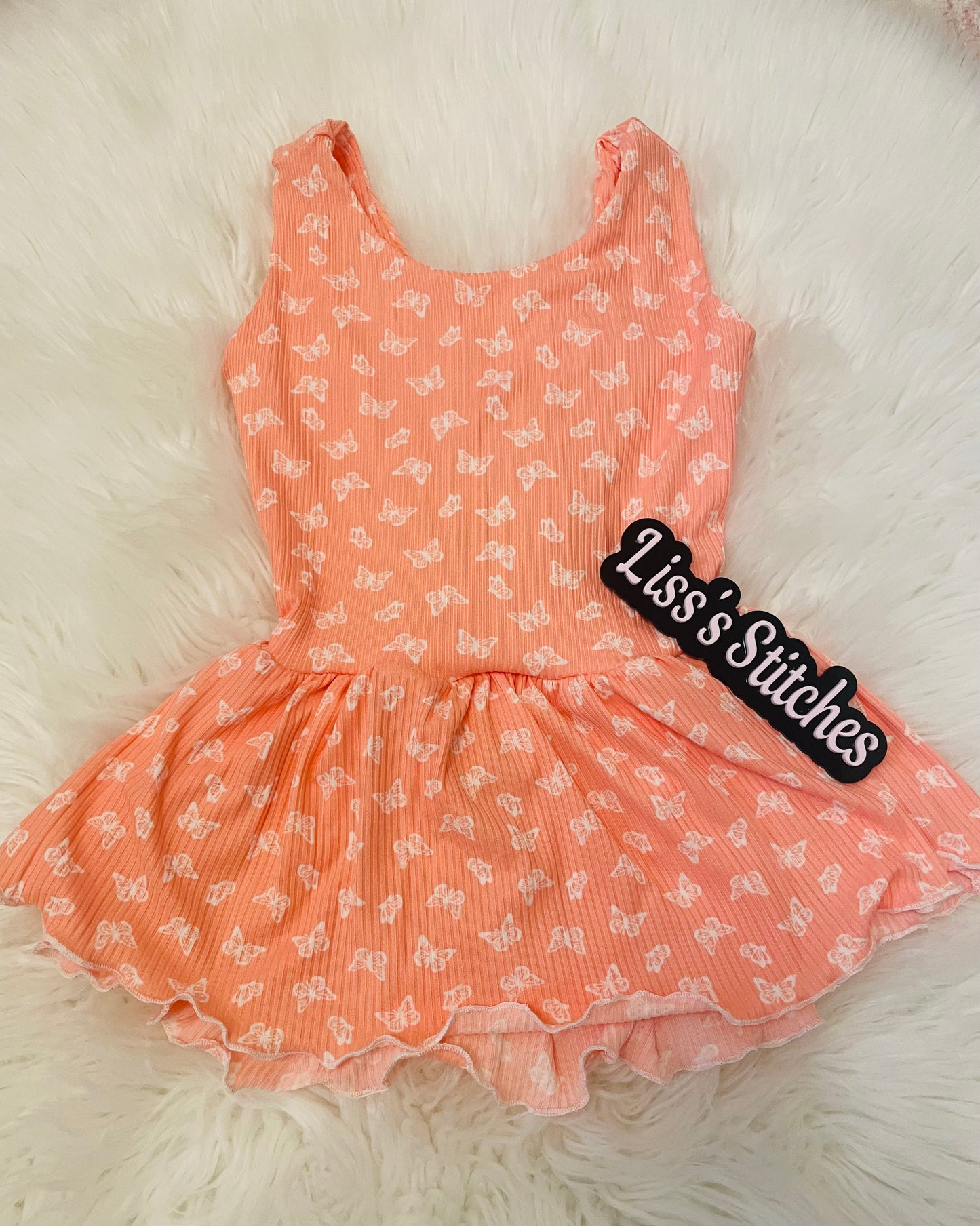 Brooklyn peplum/dress (no attached bummies)
