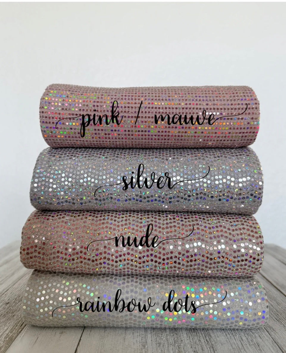 Shimmer spandex