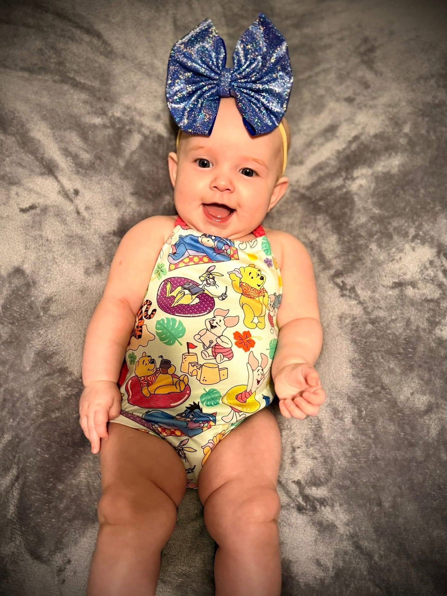 Ruffle bum romper