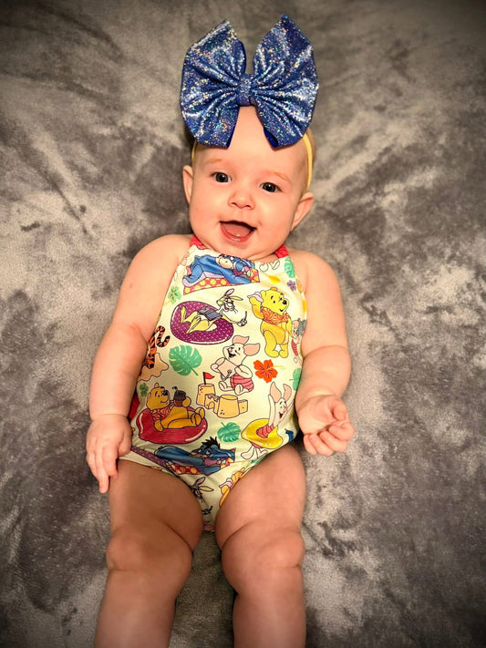 Ruffle bum romper
