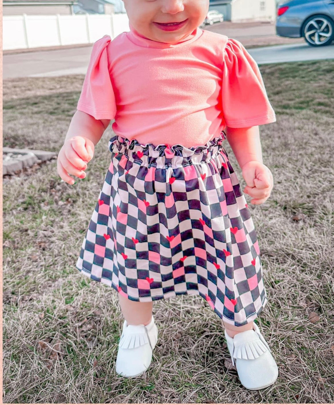 Paper bag skirt