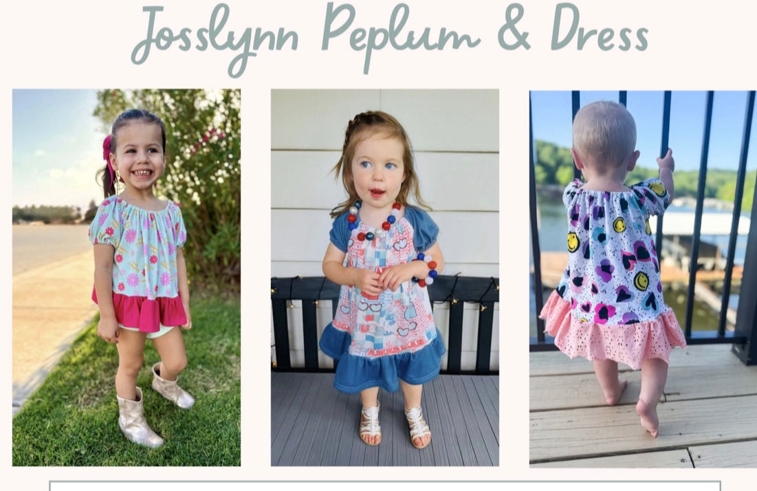 Joslynn peplum/ dress