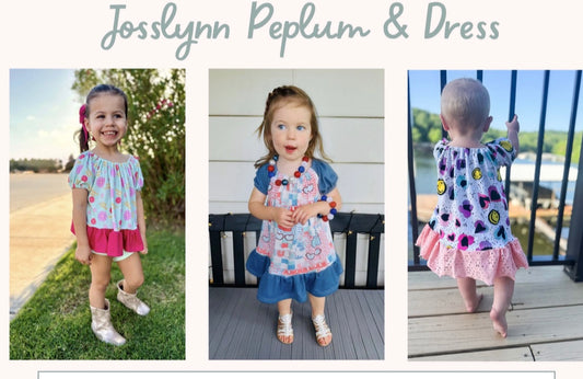 Joslynn peplum/ dress