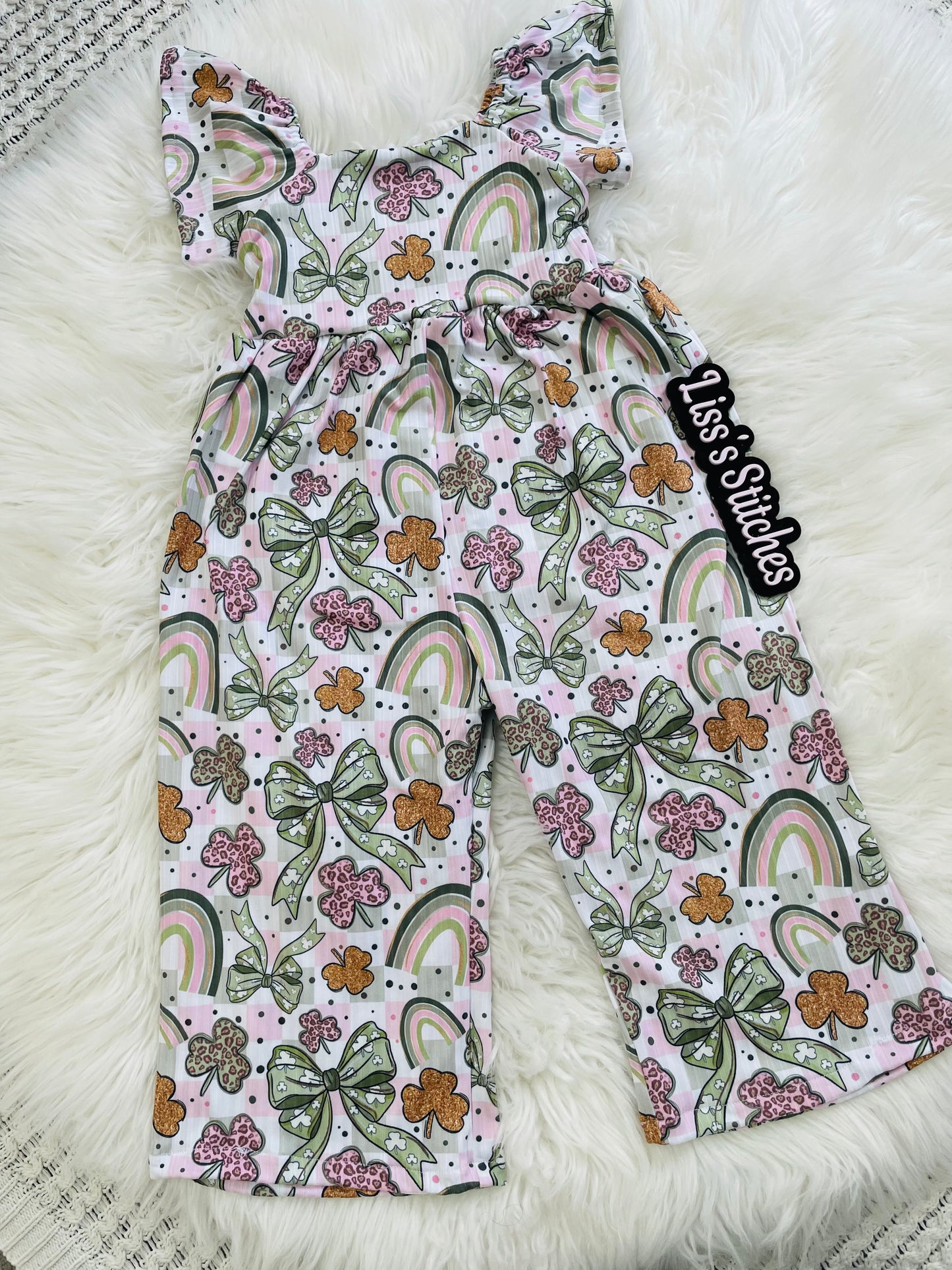 Margo crop/peplum & romper