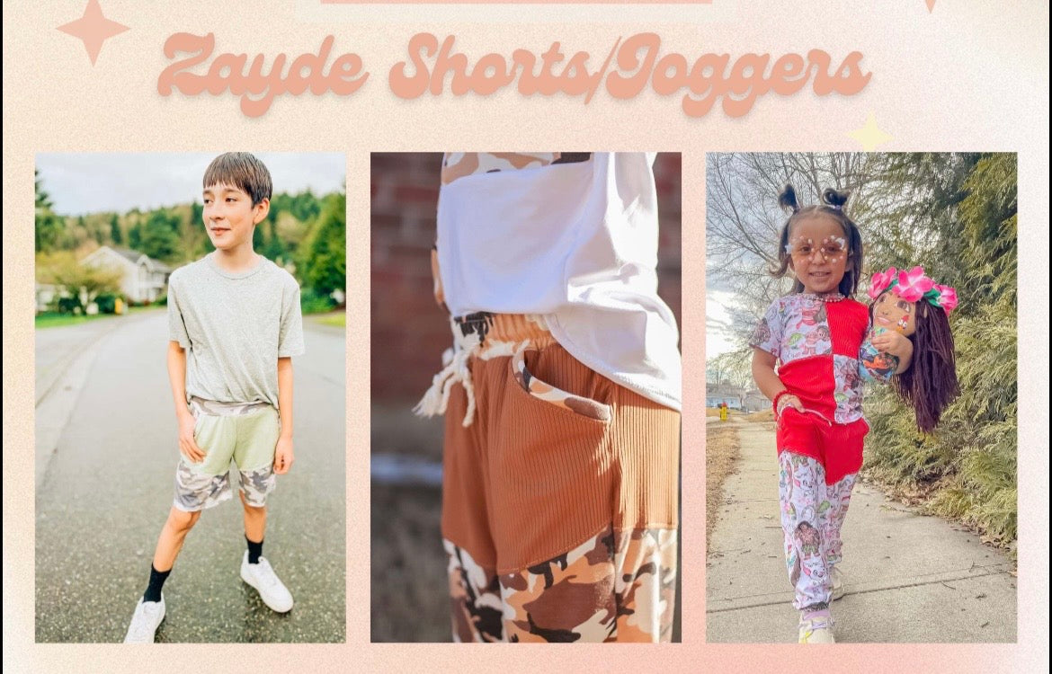 Zayde shorts/ joggers