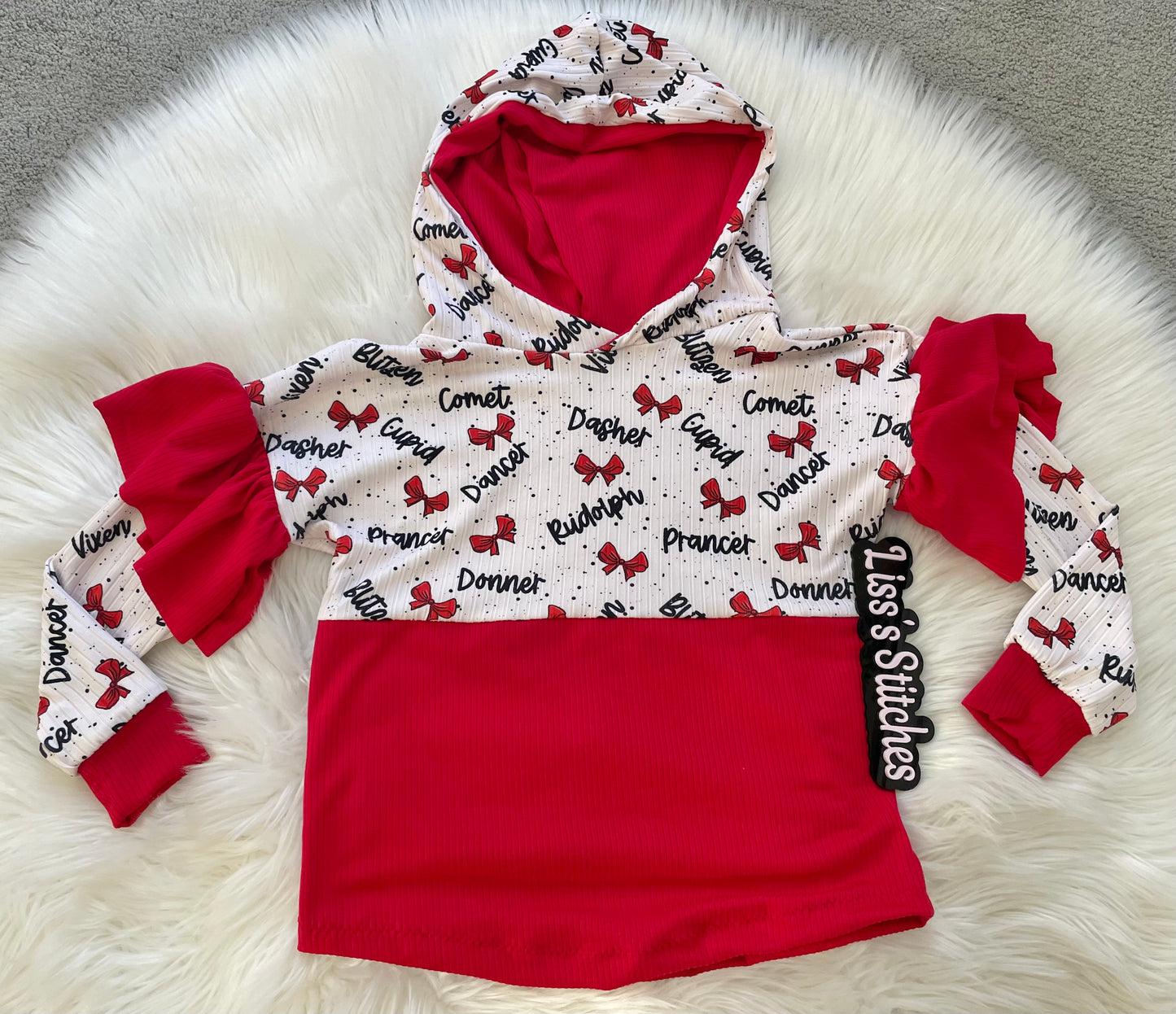 Dolman hooded long sleeve