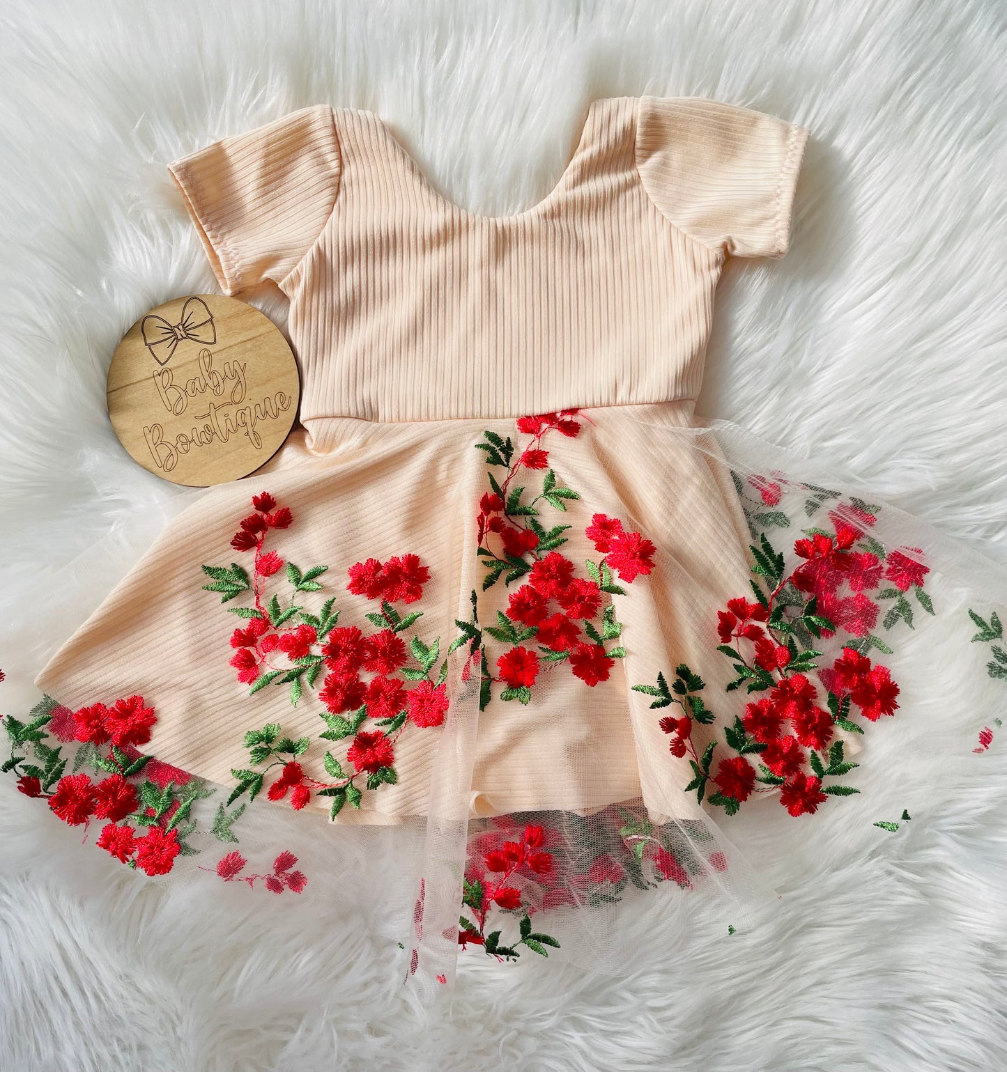 Brielle skirted bodysuit short sleeve