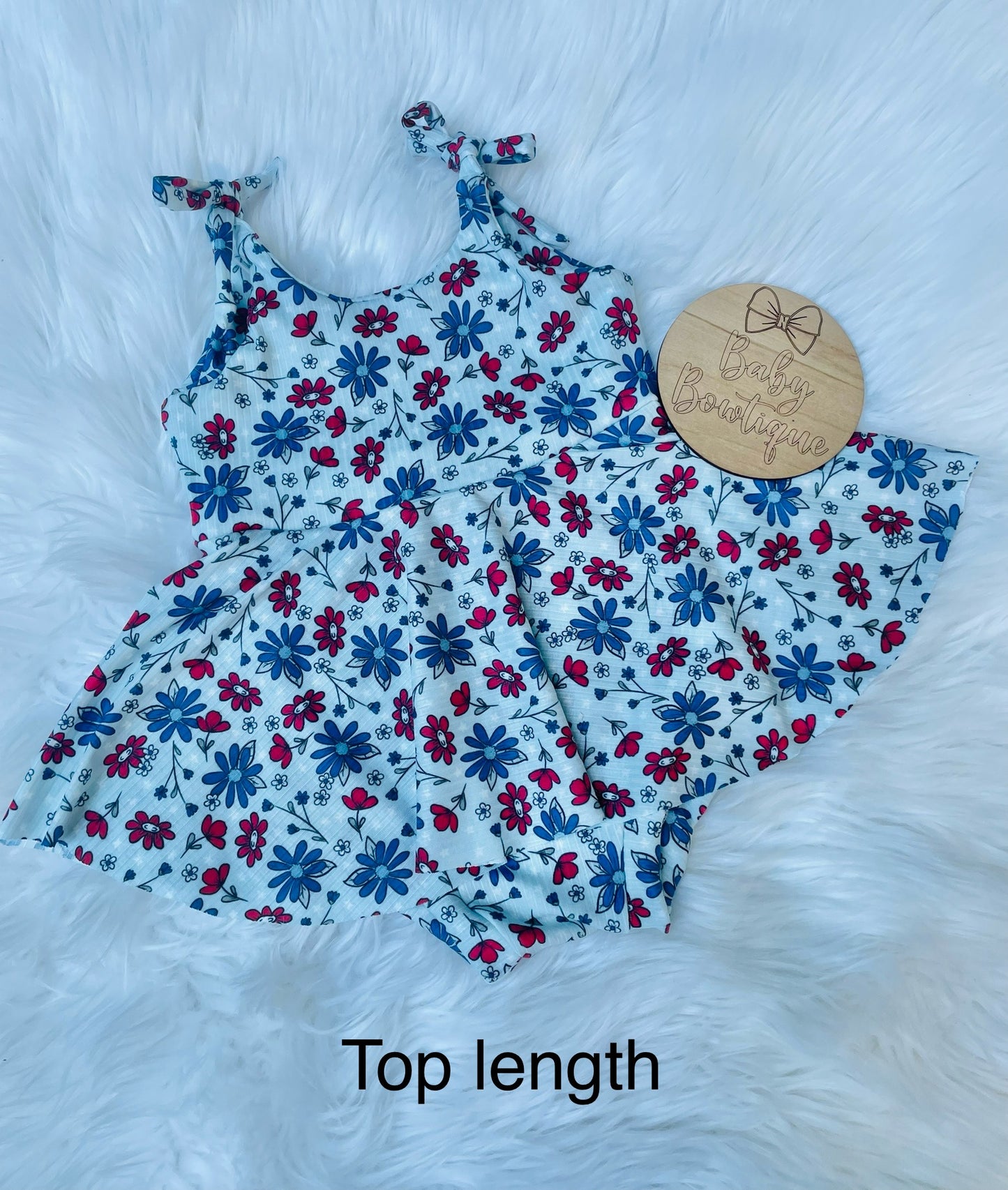 Brielle skirted bodysuit (tie strap)