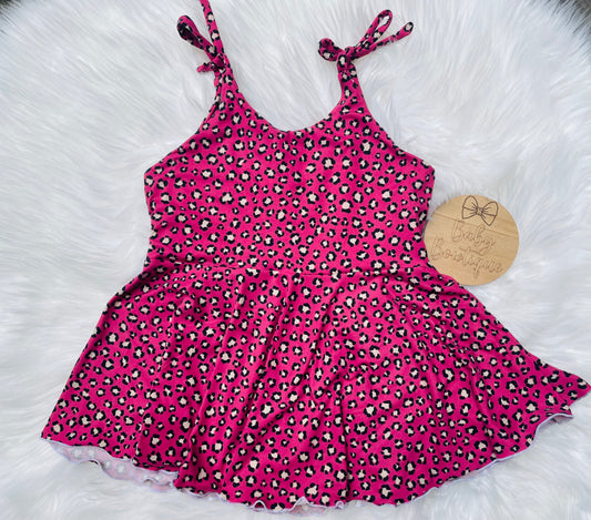 Tie strap peplum, tunic & dress