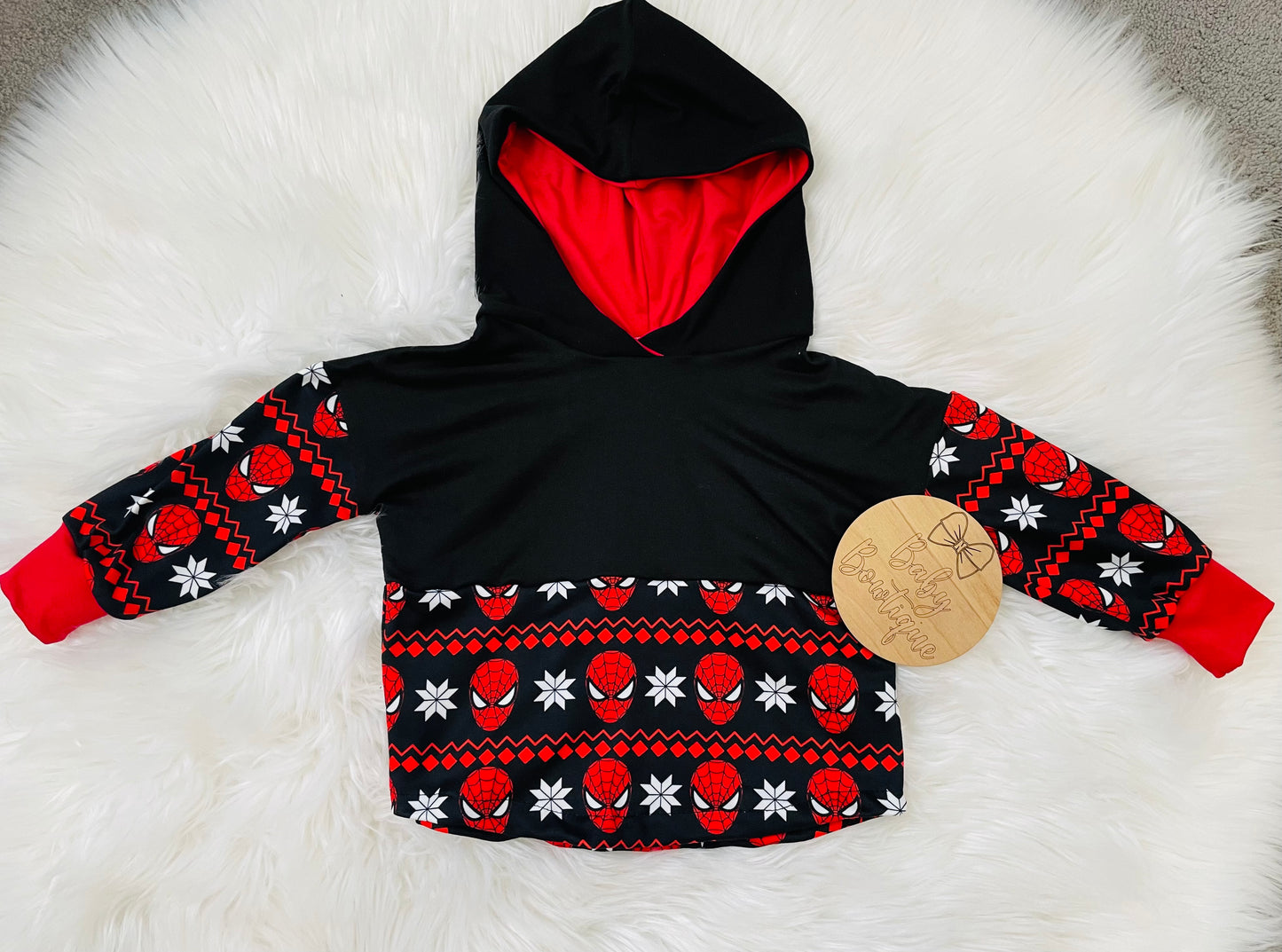 Dolman hooded long sleeve