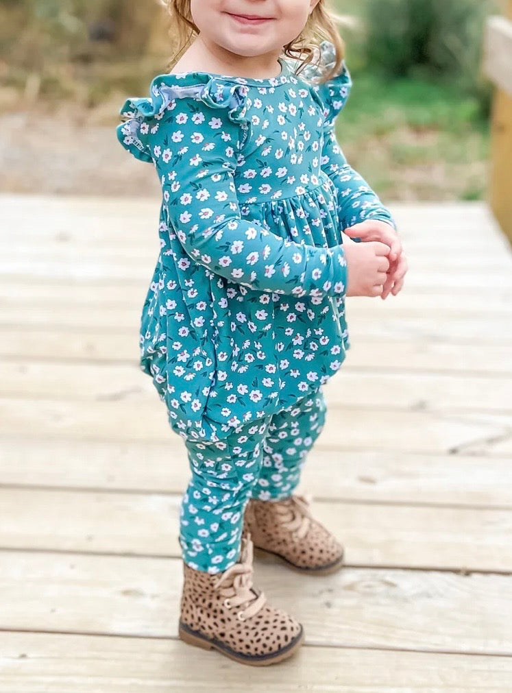 Magnolia romper (12/18m-7y)