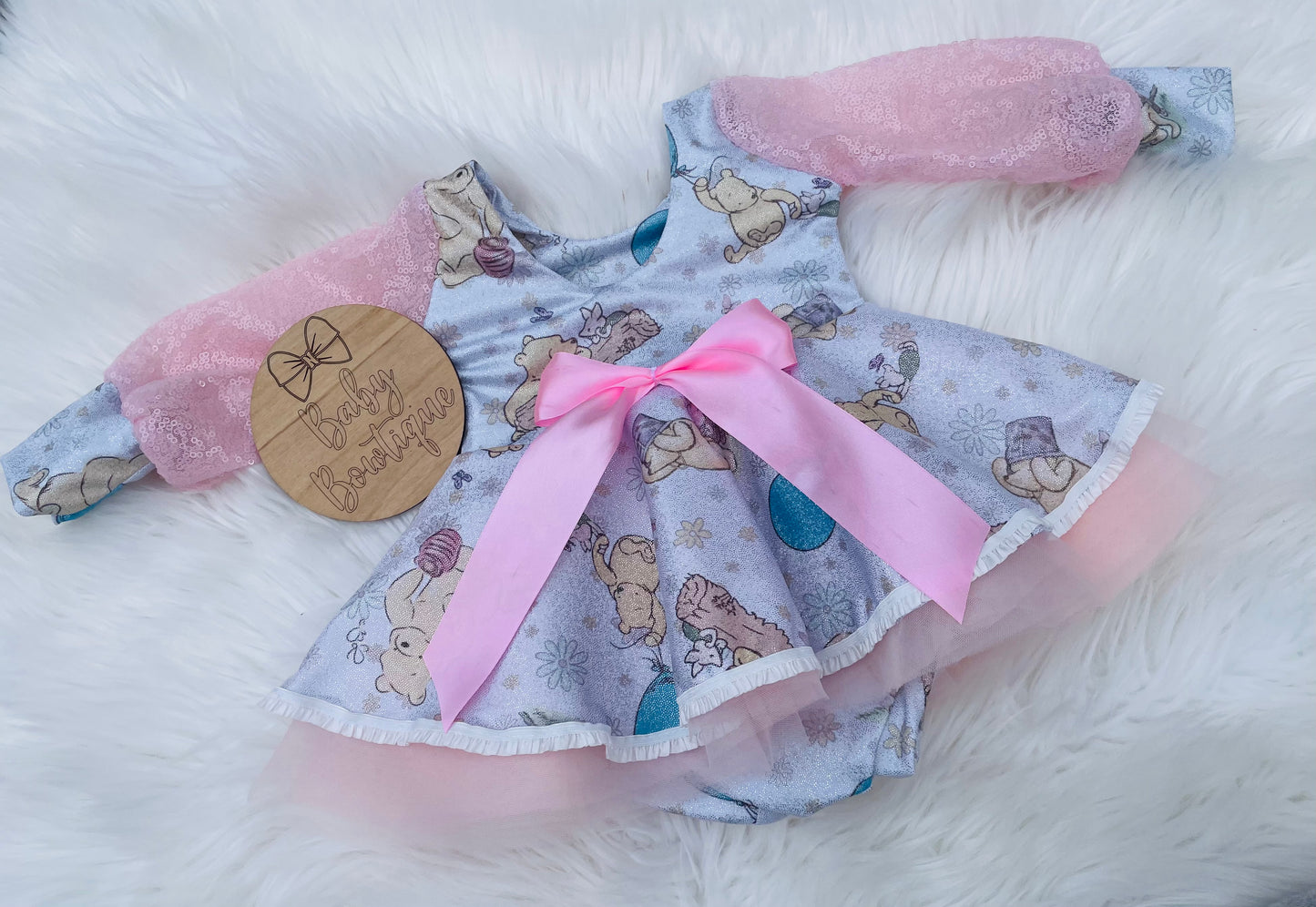 Brielle skirted body suit custom birthday dress