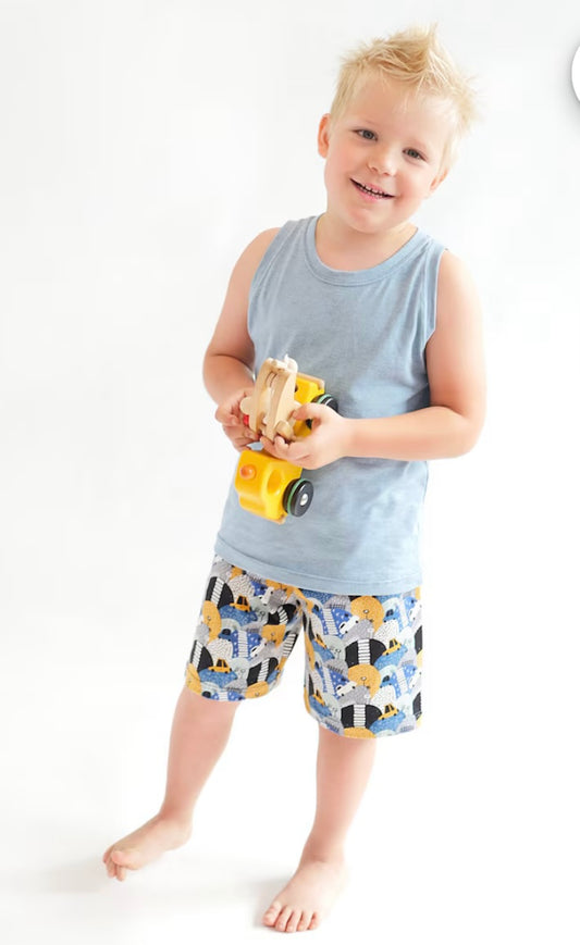 Boys tank & shorts set