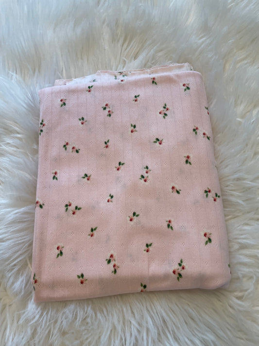 Sweet floral - pointelle