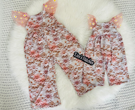 Margo crop/peplum & romper