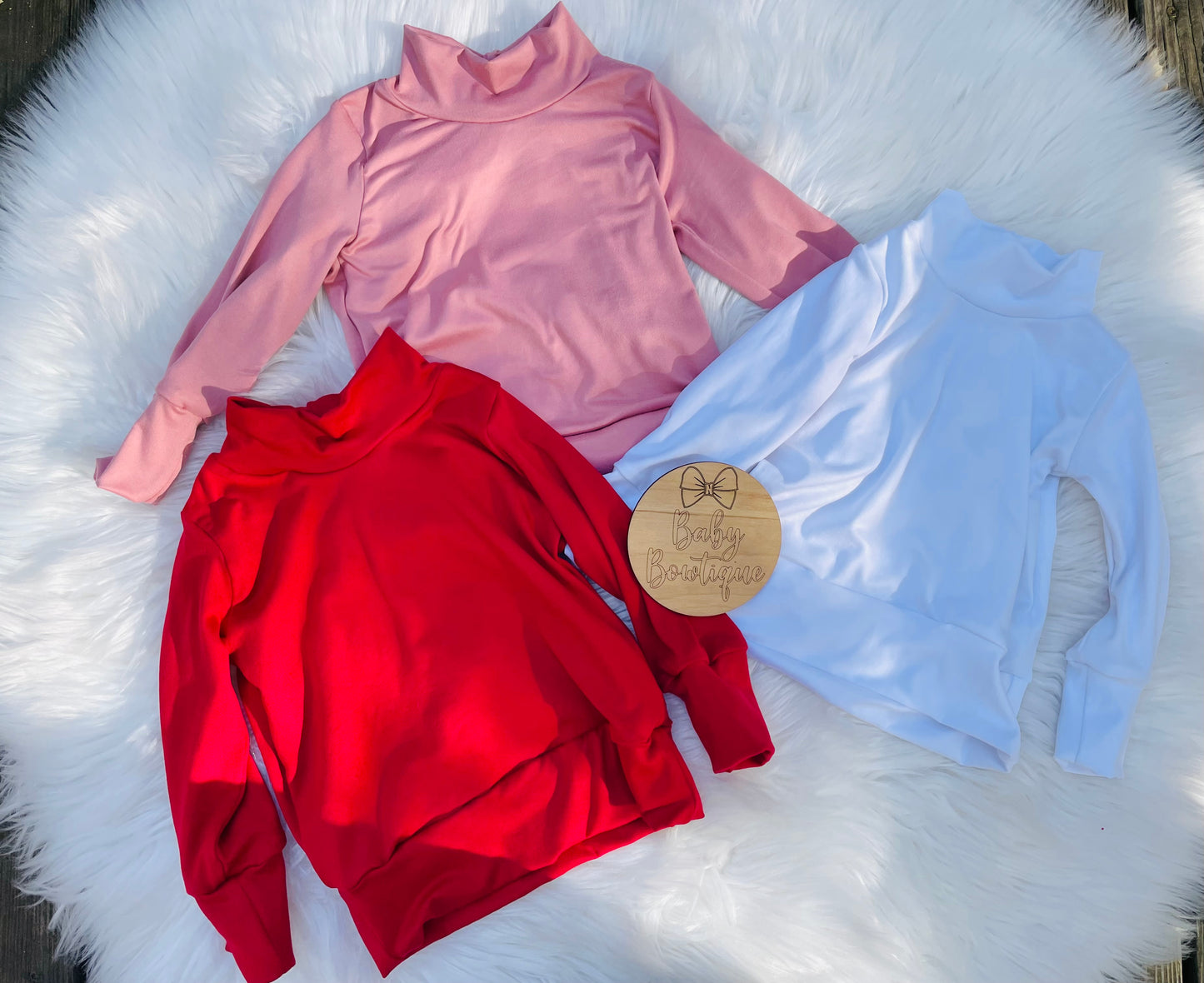 Mock neck shirt
