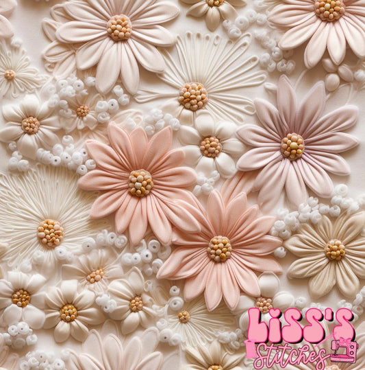 3D floral
