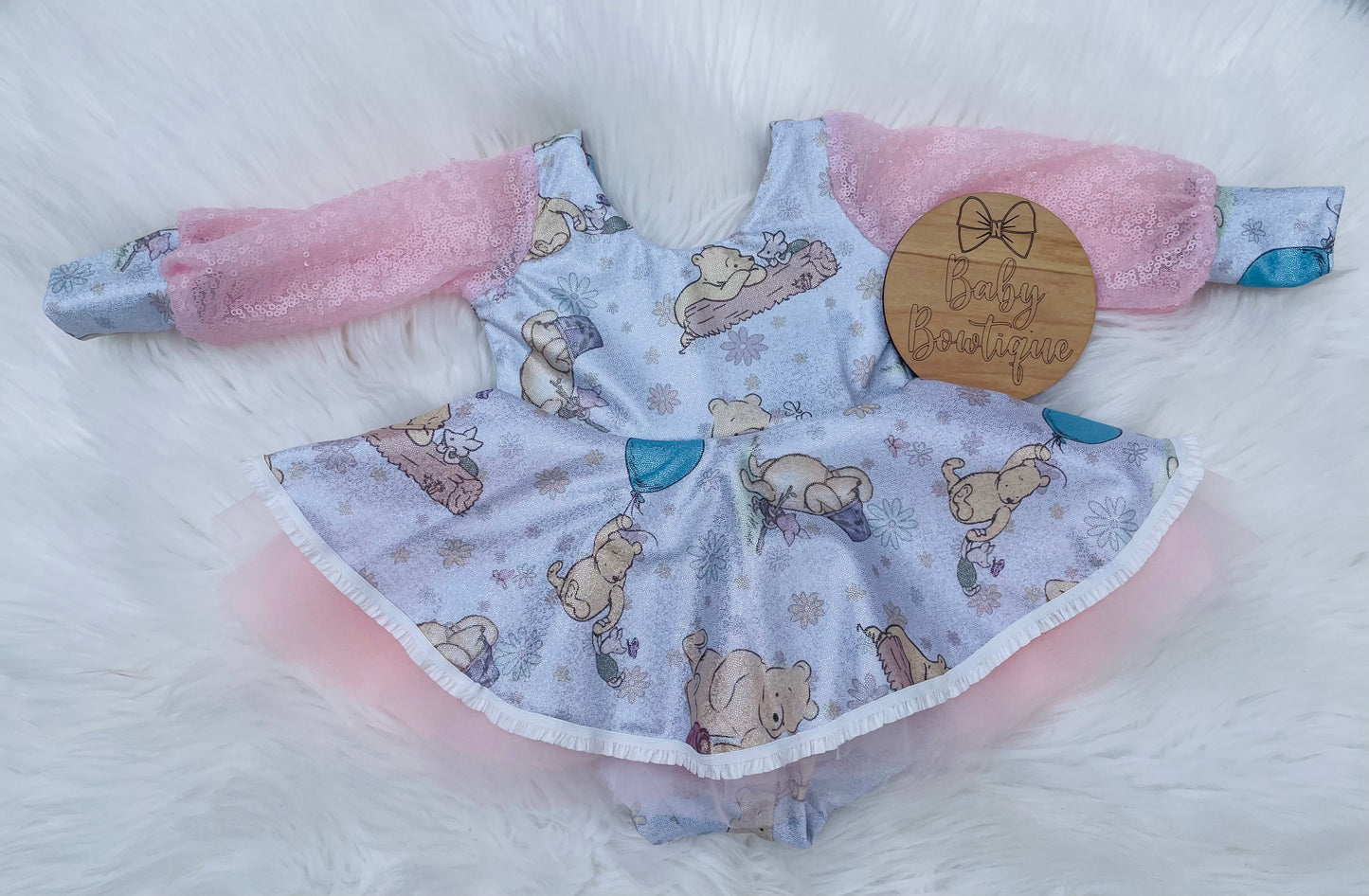 Brielle skirted body suit custom birthday dress