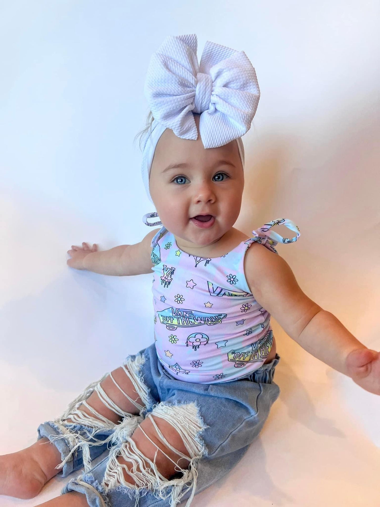Brielle tie strap tank
