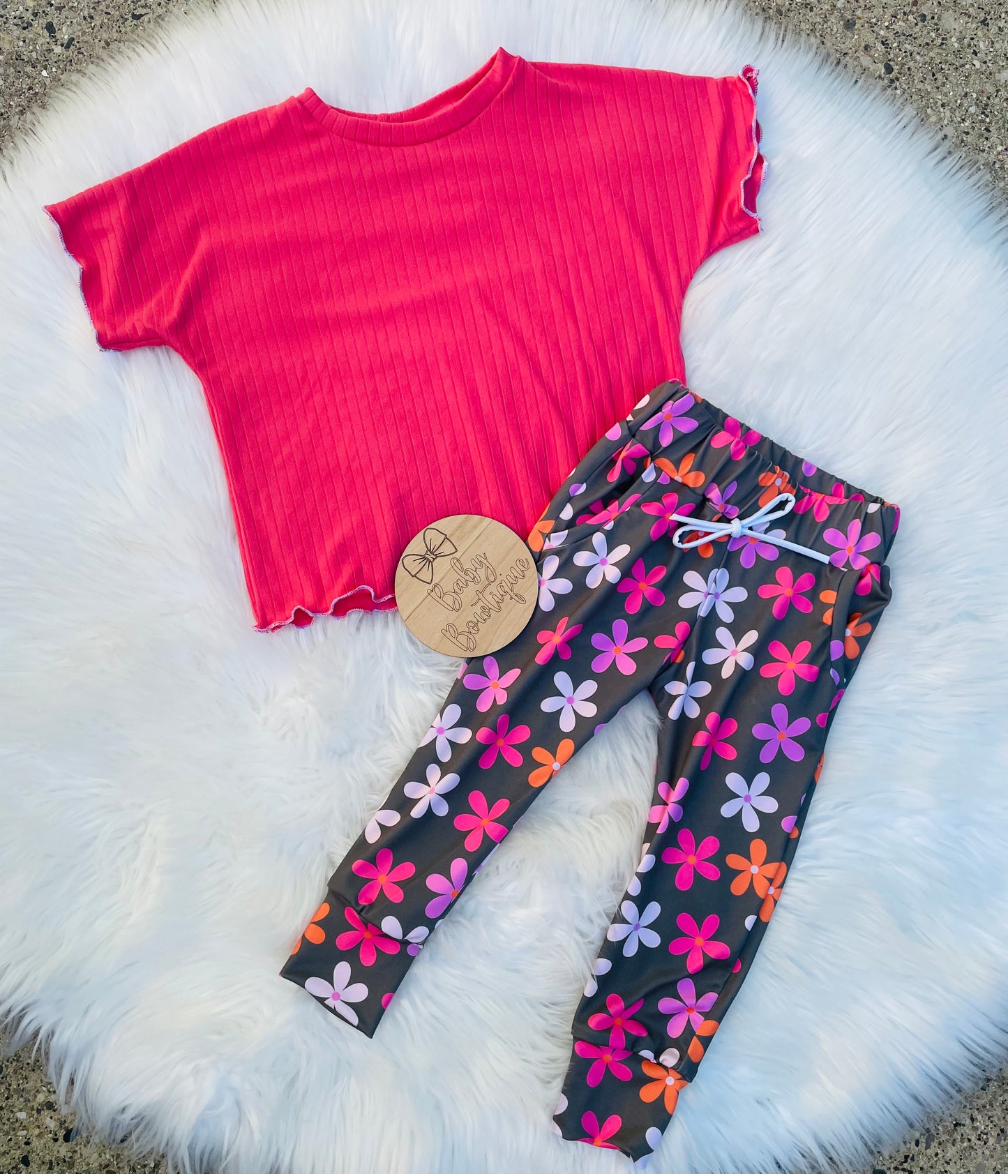 Boxy tee & jogger set