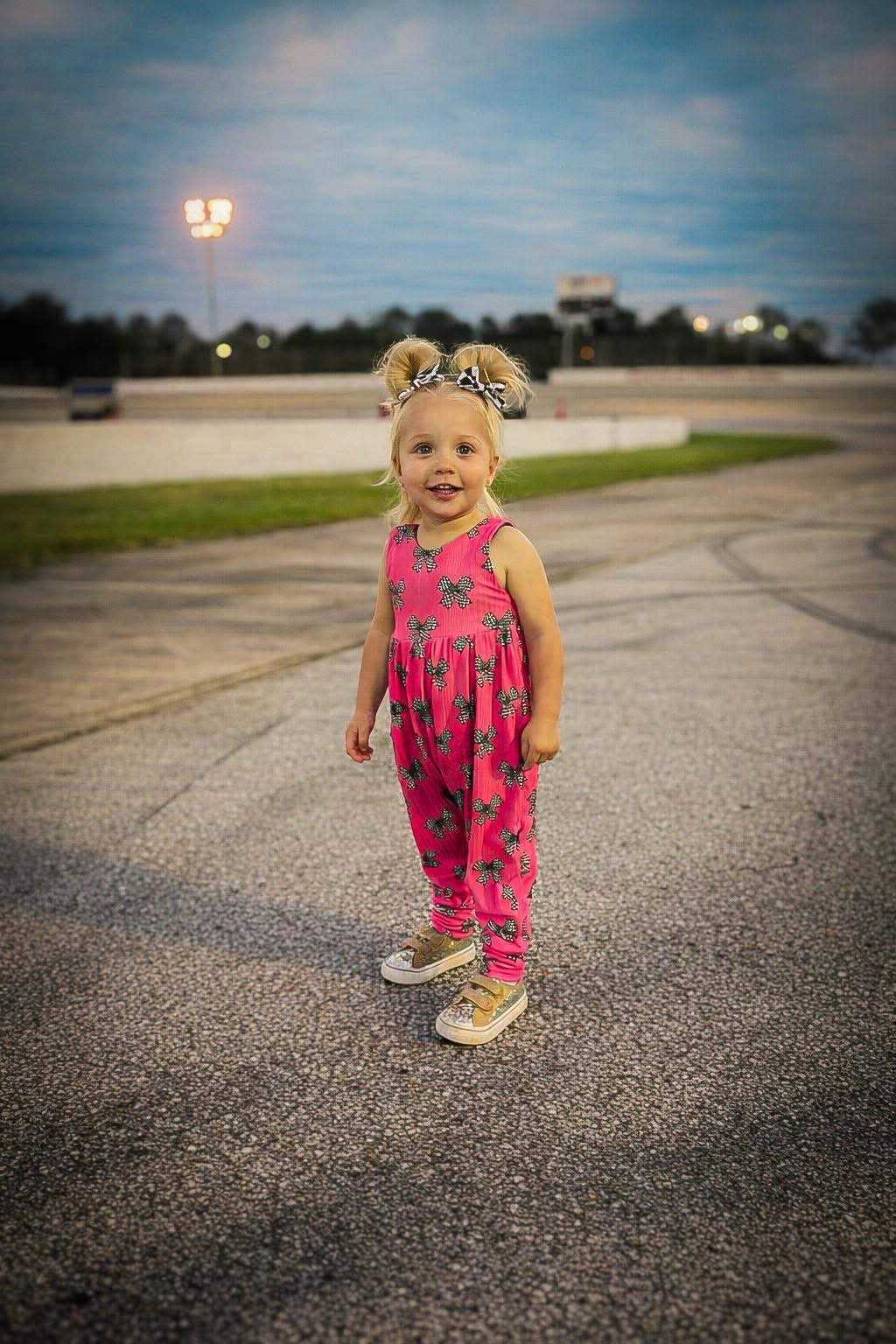 Magnolia romper (12/18m-7y)