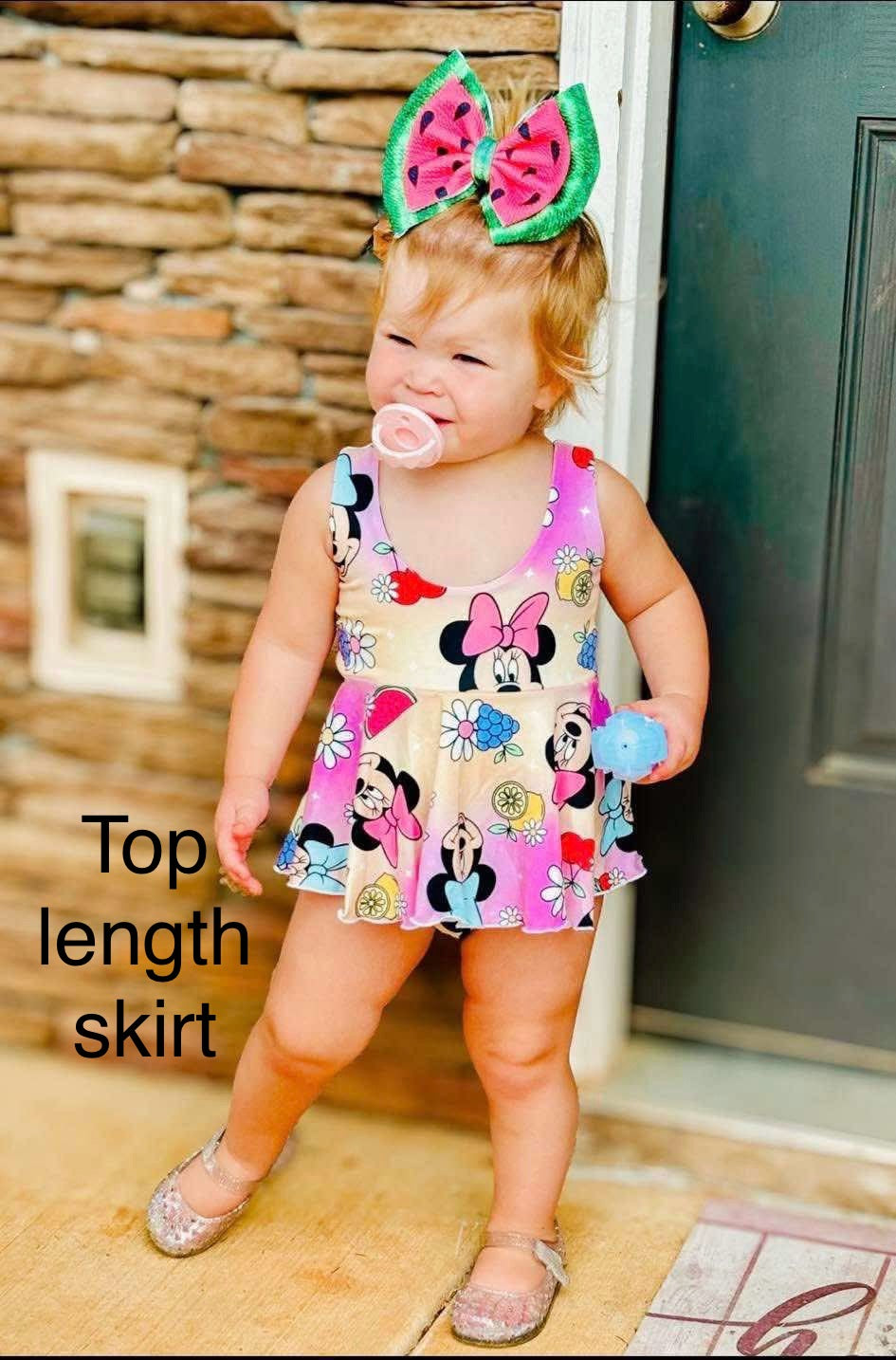 Brielle skirted bodysuit regular tank