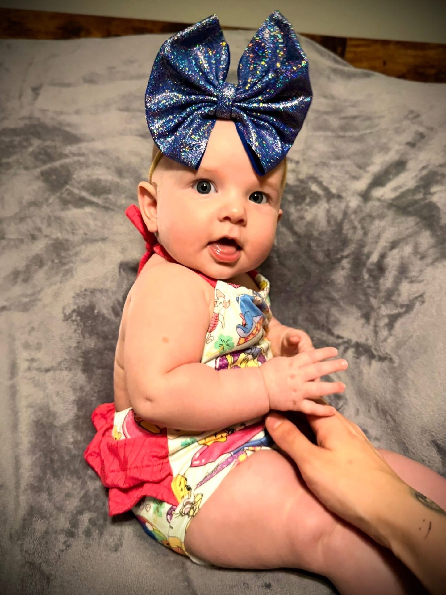 Ruffle bum romper