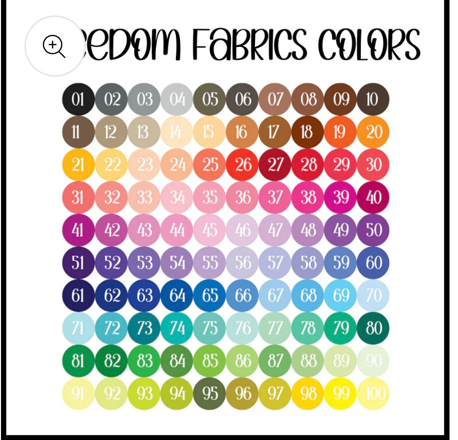 Name fabric for outfits