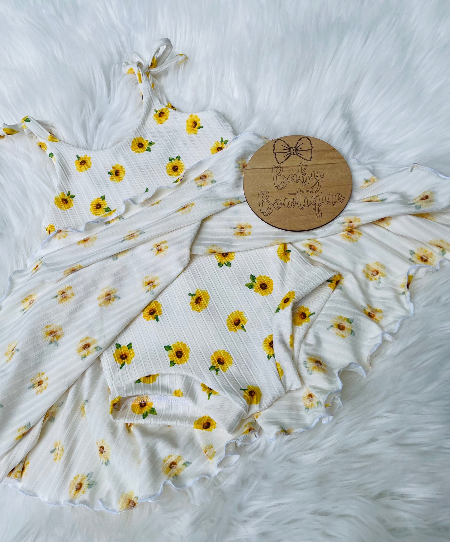 Brielle skirted bodysuit (tie strap)